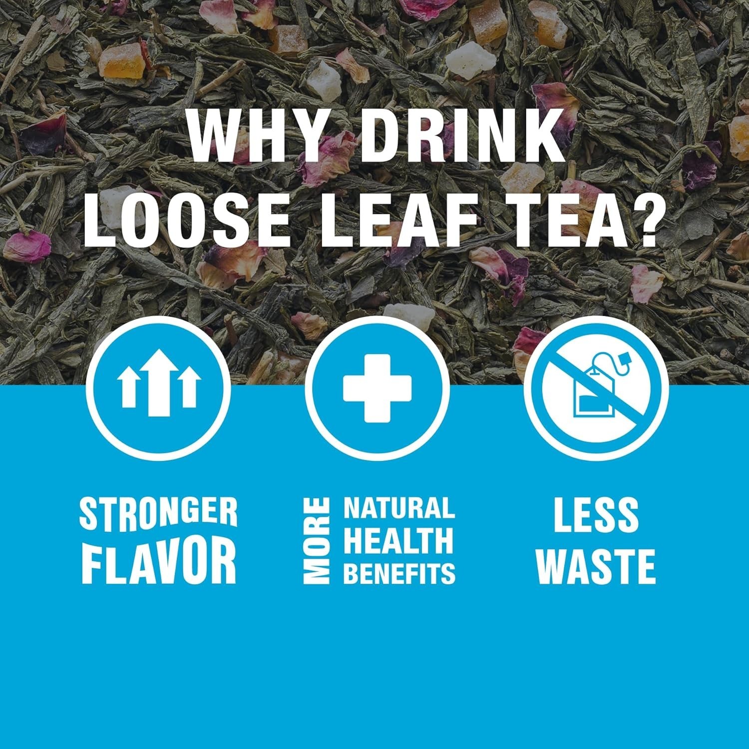 Tropical Fruity Paradise Green Tea – 4oz Loose Leaf for 50 Delicious Cups