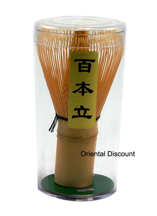 Japanese Bamboo Whisk 100 Prongs Matcha Tea Ceremony Chasen Brush Made in Japan