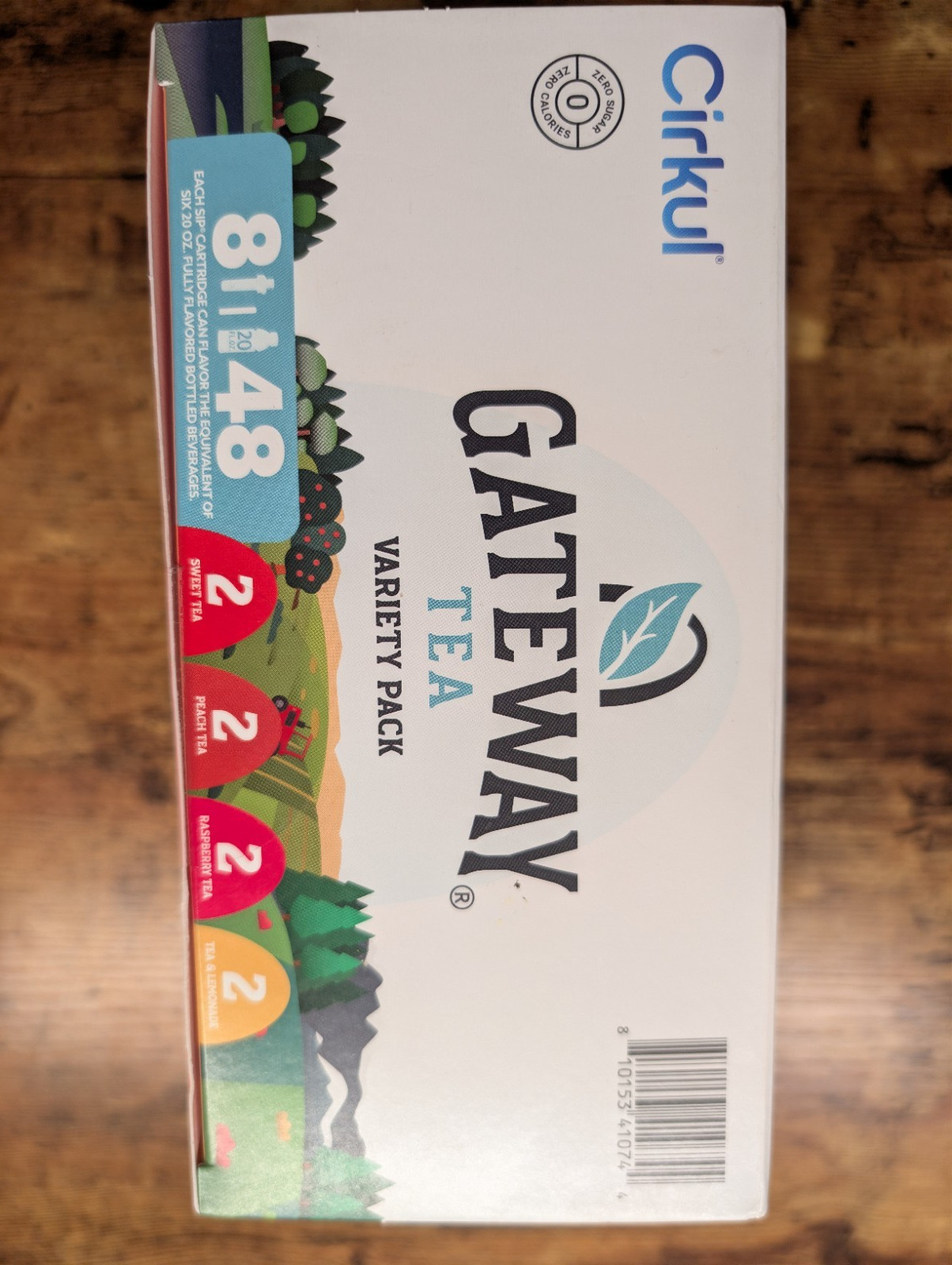 Cirkul Gateway Tea Variety Pack 8 Drink Mix Cartridges Exp 10/2027 New