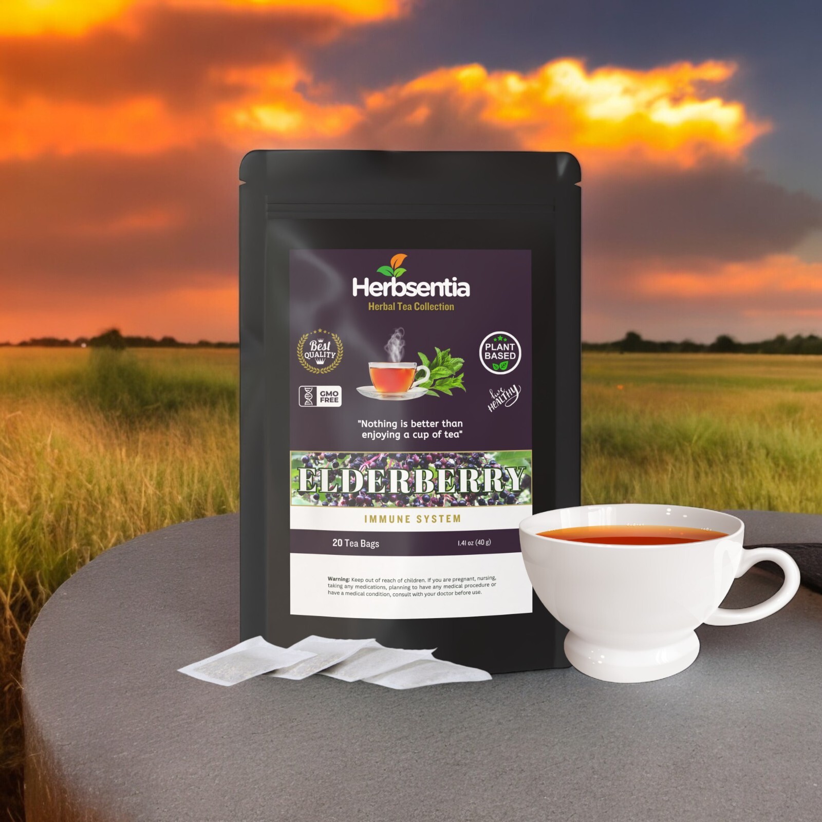 Elderberry Tea – Immune System