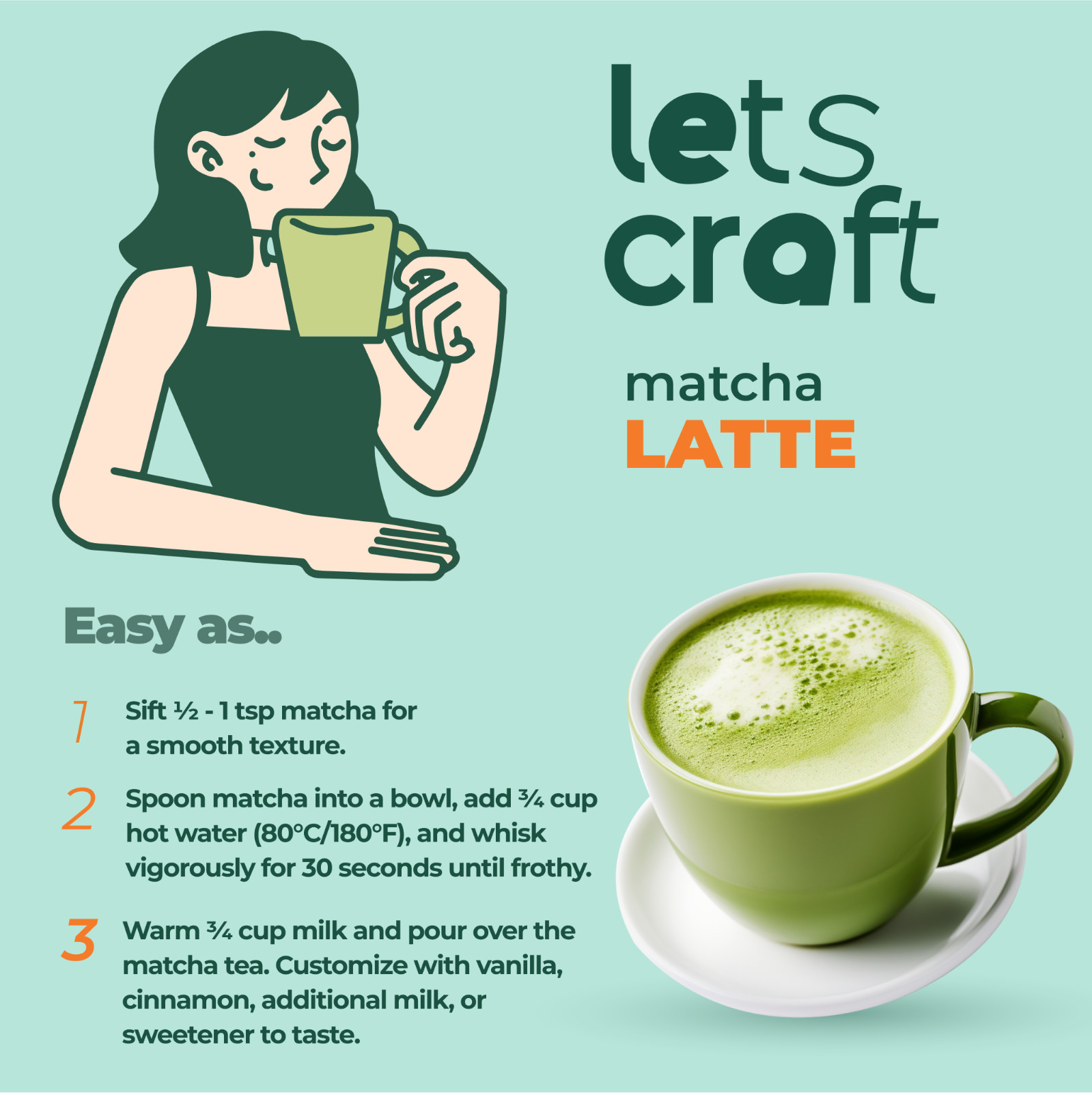Premium Culinary Grade Organic Japanese Matcha Green Tea Powder Unsweetened 100g