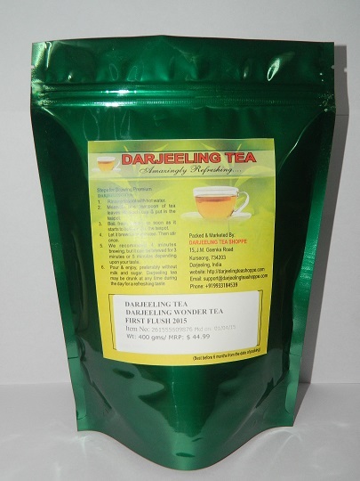 DARJEELING TEA (FRESH FIRST FLUSH 2026) DARJEELING WONDER TEA 500 gms