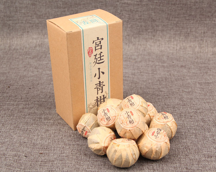 XinHui “Chen Pi” Tangerine Peel Orange Shu Pu-erh Ripe Puer Tea 100g