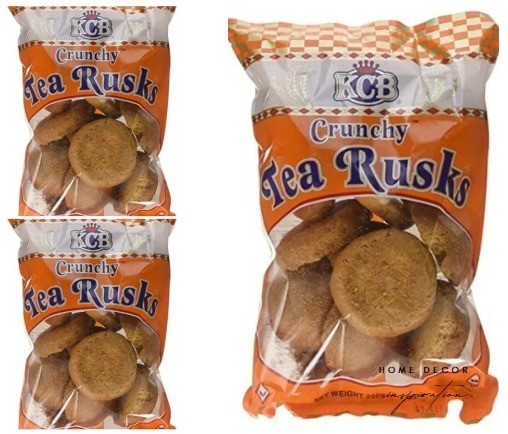 KCB Plain Tea Rusk 7oz Pack of 3