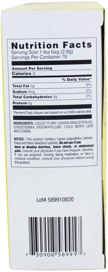 Body Breakthrough Trim Maxx Tea Lemon 60 Bags Herbal Dietary Supplement 60 Se…