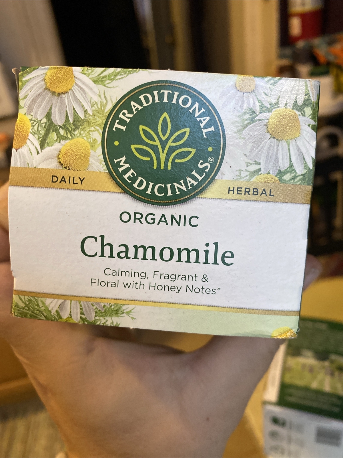 Traditional Medicinals Organic Chamomile Tea, Box of 16 Bags Exp. 9/24, 4 Avail.