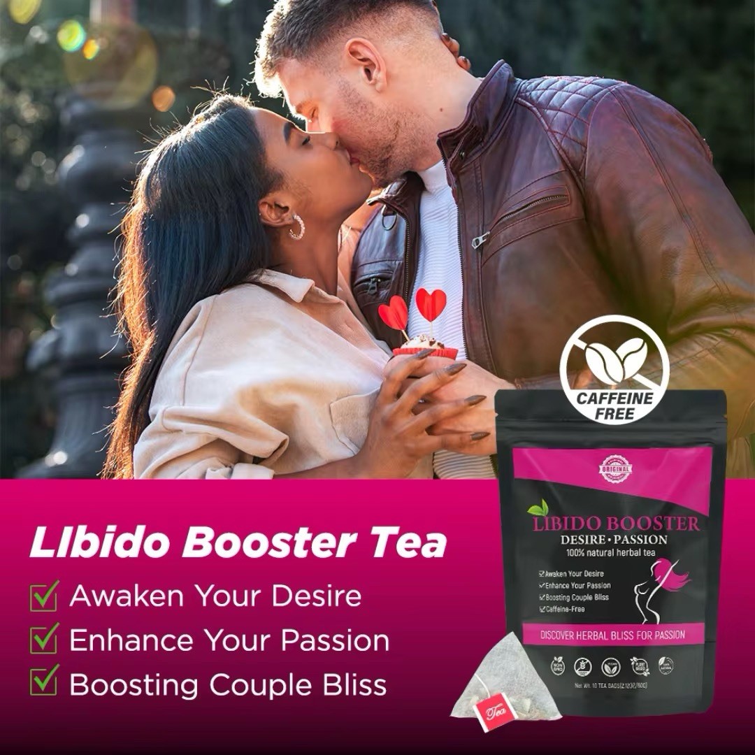 LIBIDO Booster Herbal Tea for Women Natural Blend 10 Tea Bags