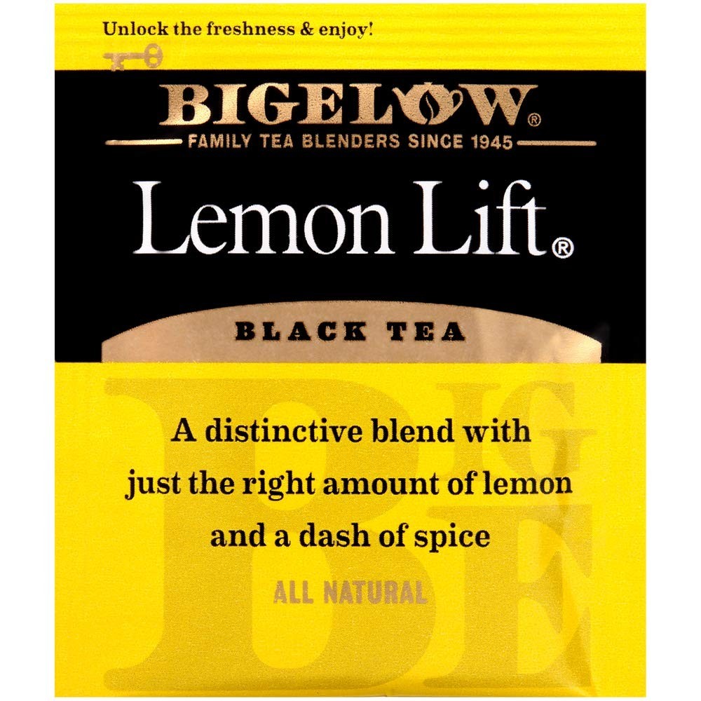 Bigelow Lemon Lift Black Tea – 84 Bags (3 Boxes)