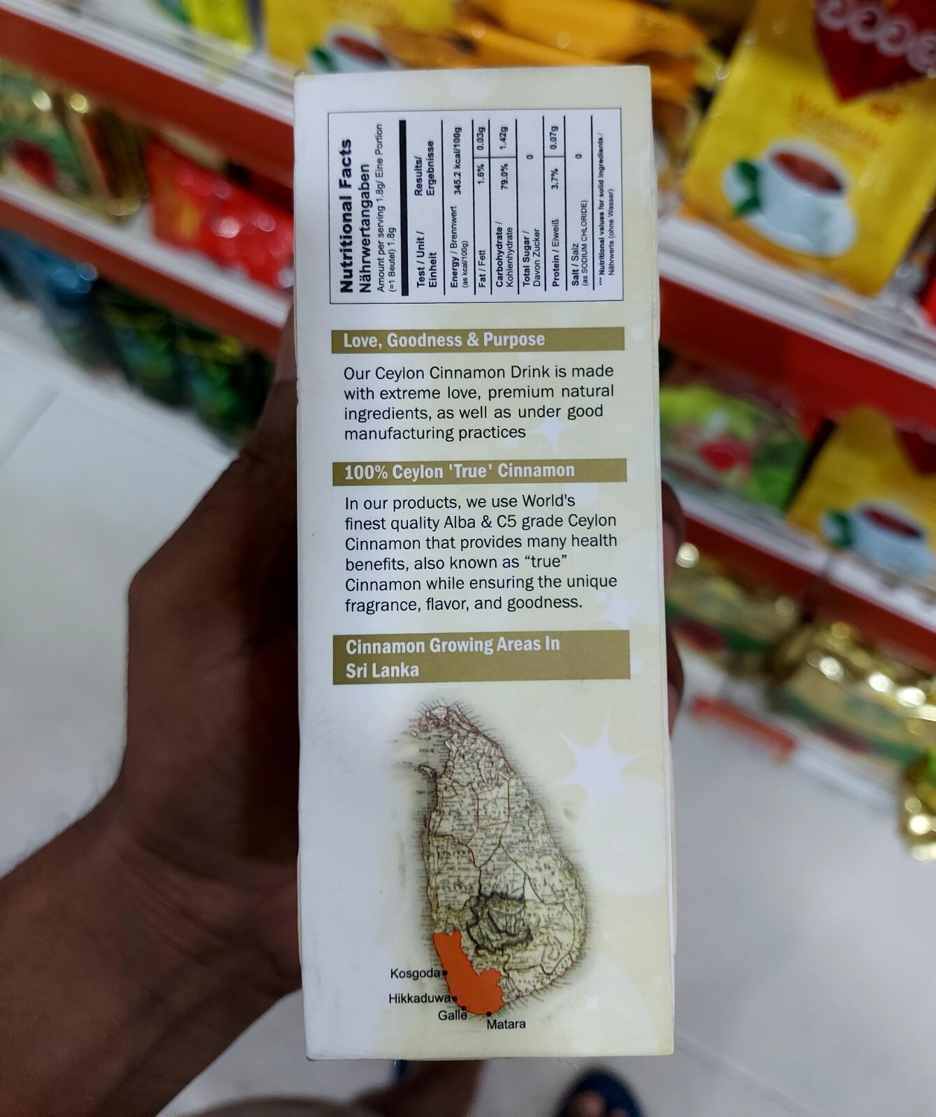 Tea Cinnamon Drink Herbal Bags Pure Natural Sugar Blood Balance Best Healthy