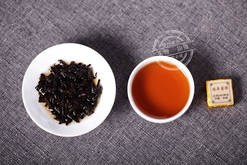 Yunnan ‘Jia’ Word Mini Tea Ripe Pu’er Brick Made By 2003 Old Puer Shu Puerh Tea
