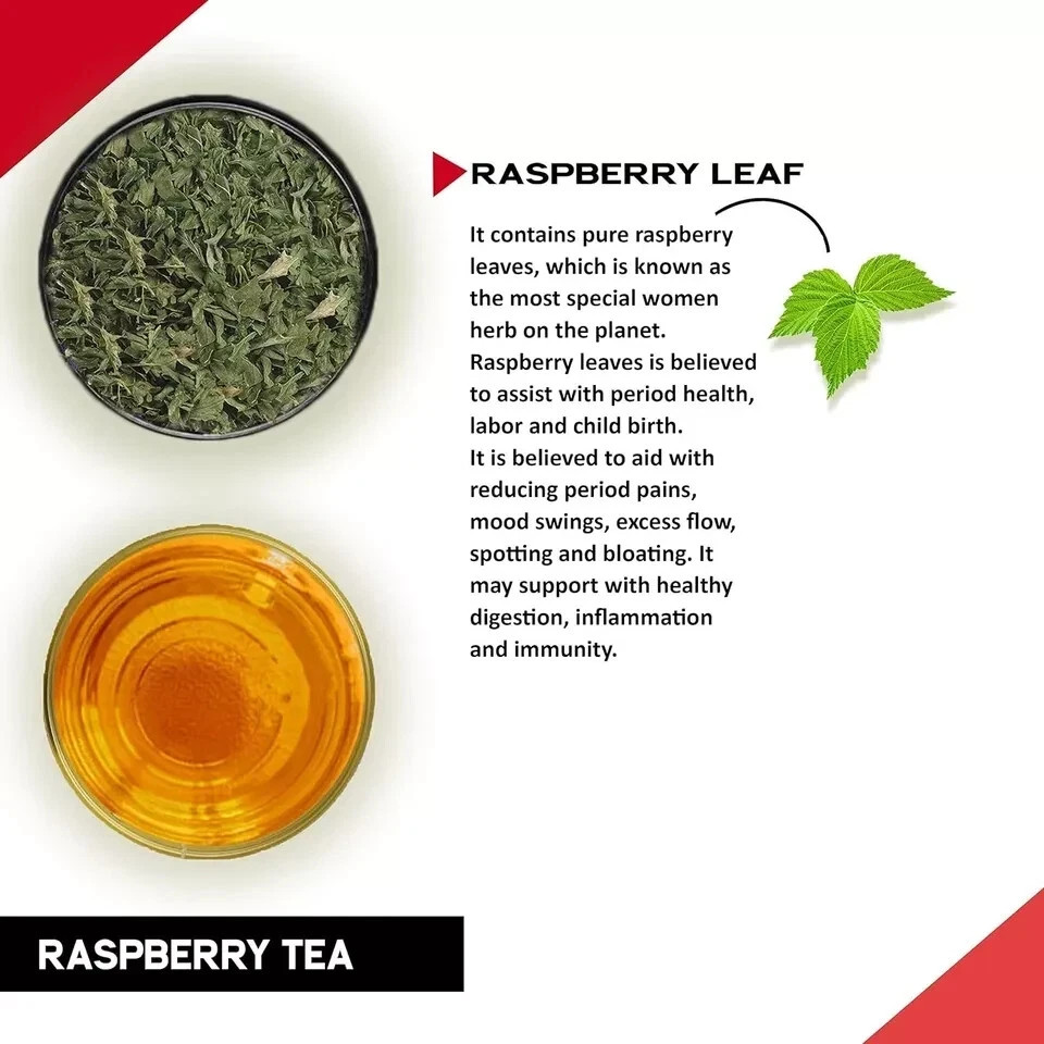 TEACURRY Raspberry Tea (50 Grams, 100 Cups) Free Shipping World Wide