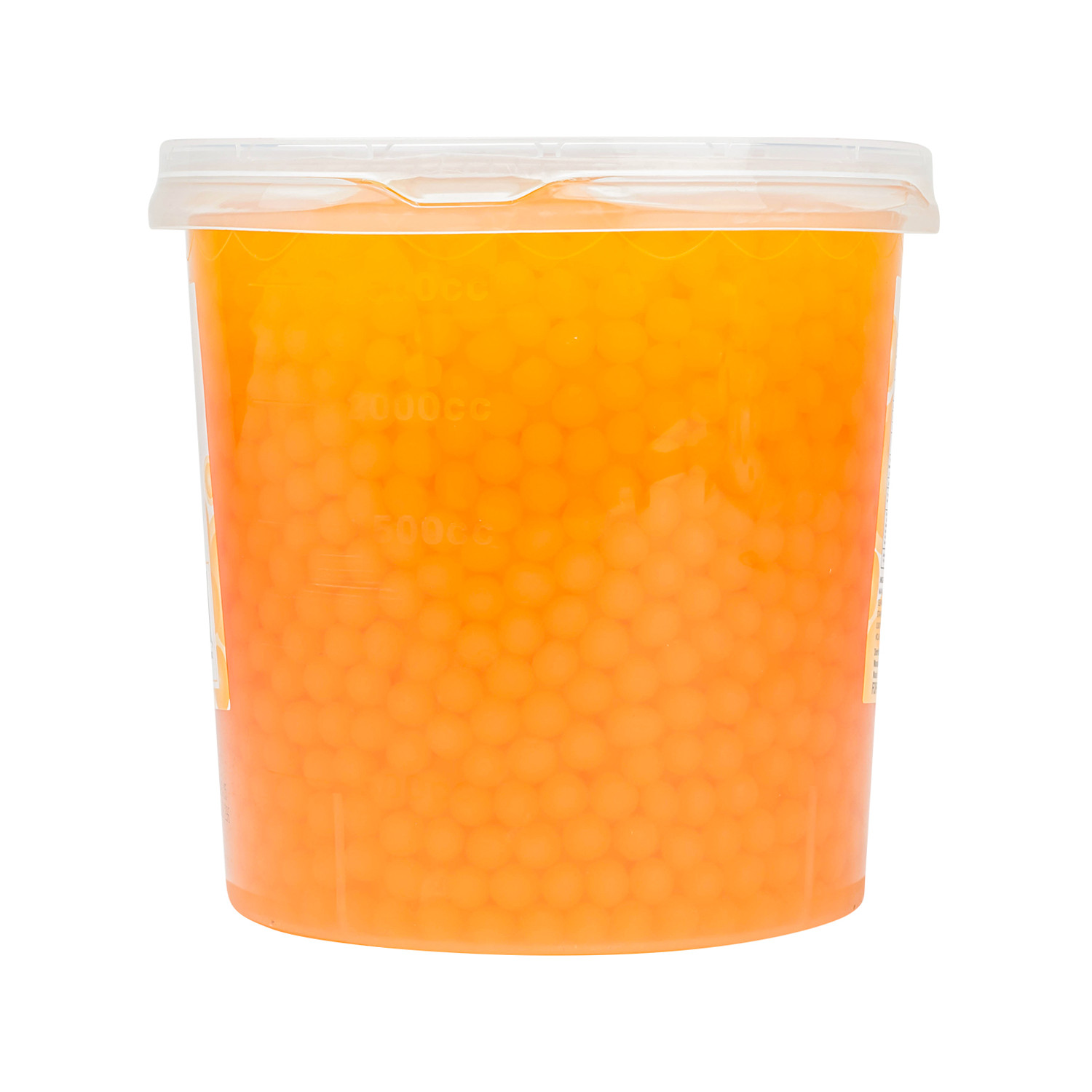 Tea Zone Mango Popping Pearls (7 lbs), B2051