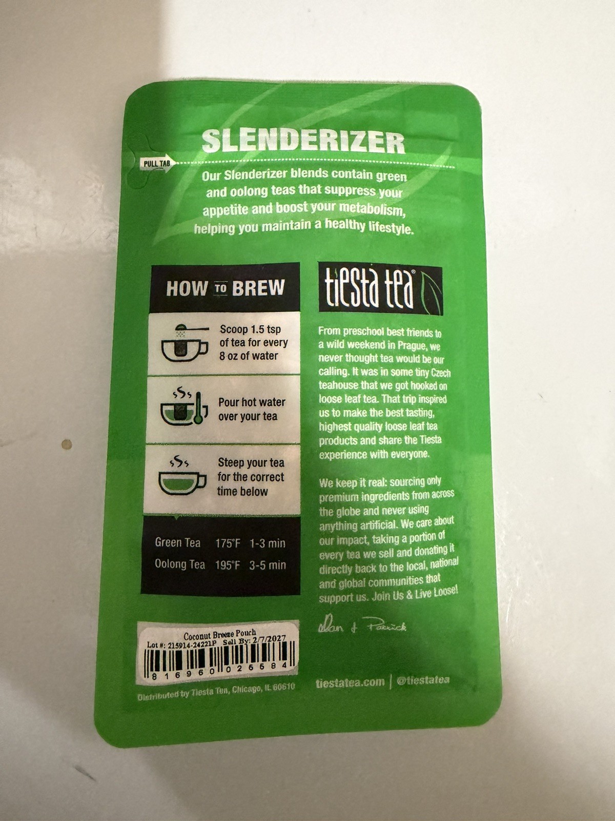 Tiesta Tea Thirteen 2.5 oz Bags (Brews 20-25 cups) Assorted Flavors