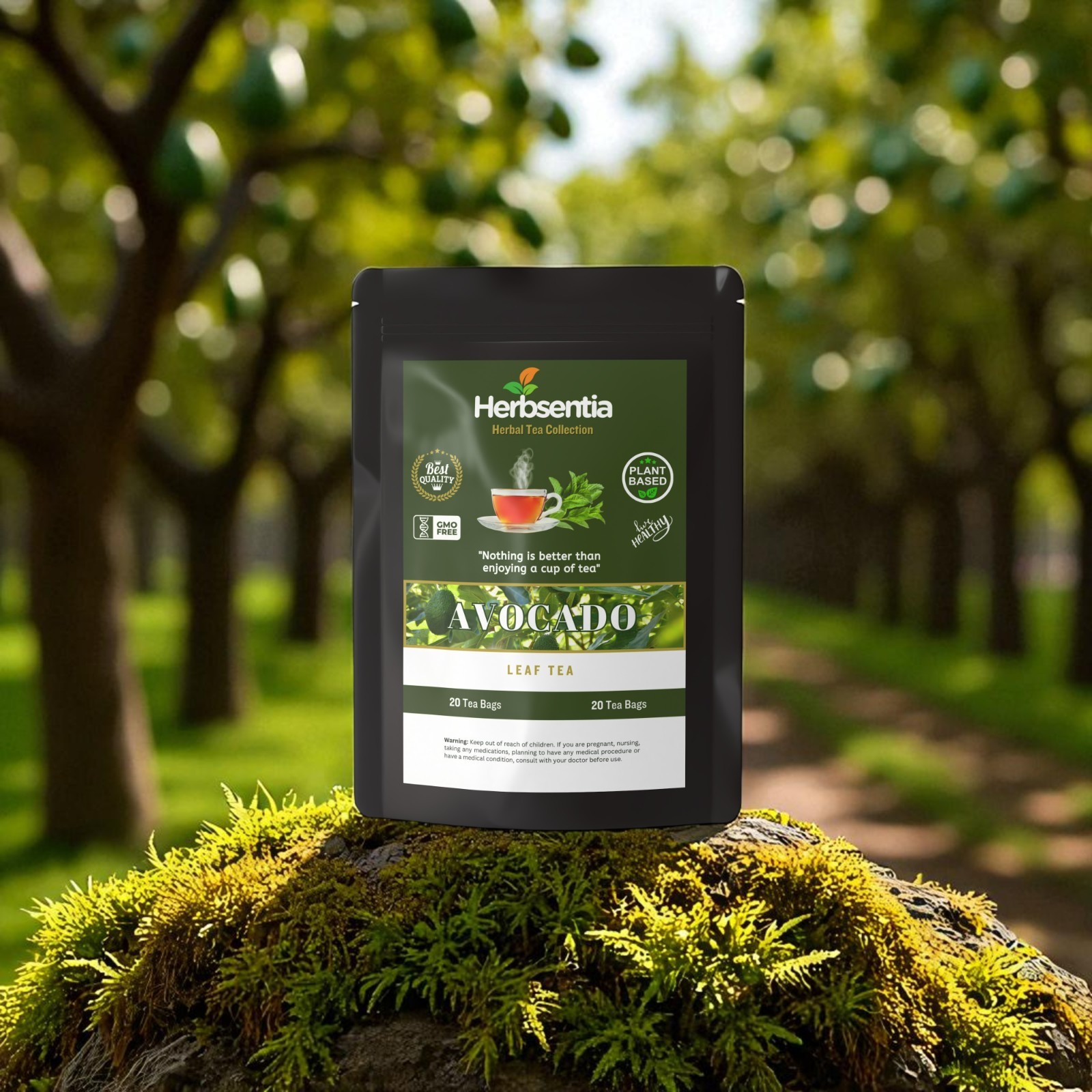 Avocado Leaf Herbal Tea | 20 Tea Bags | Caffeine Free