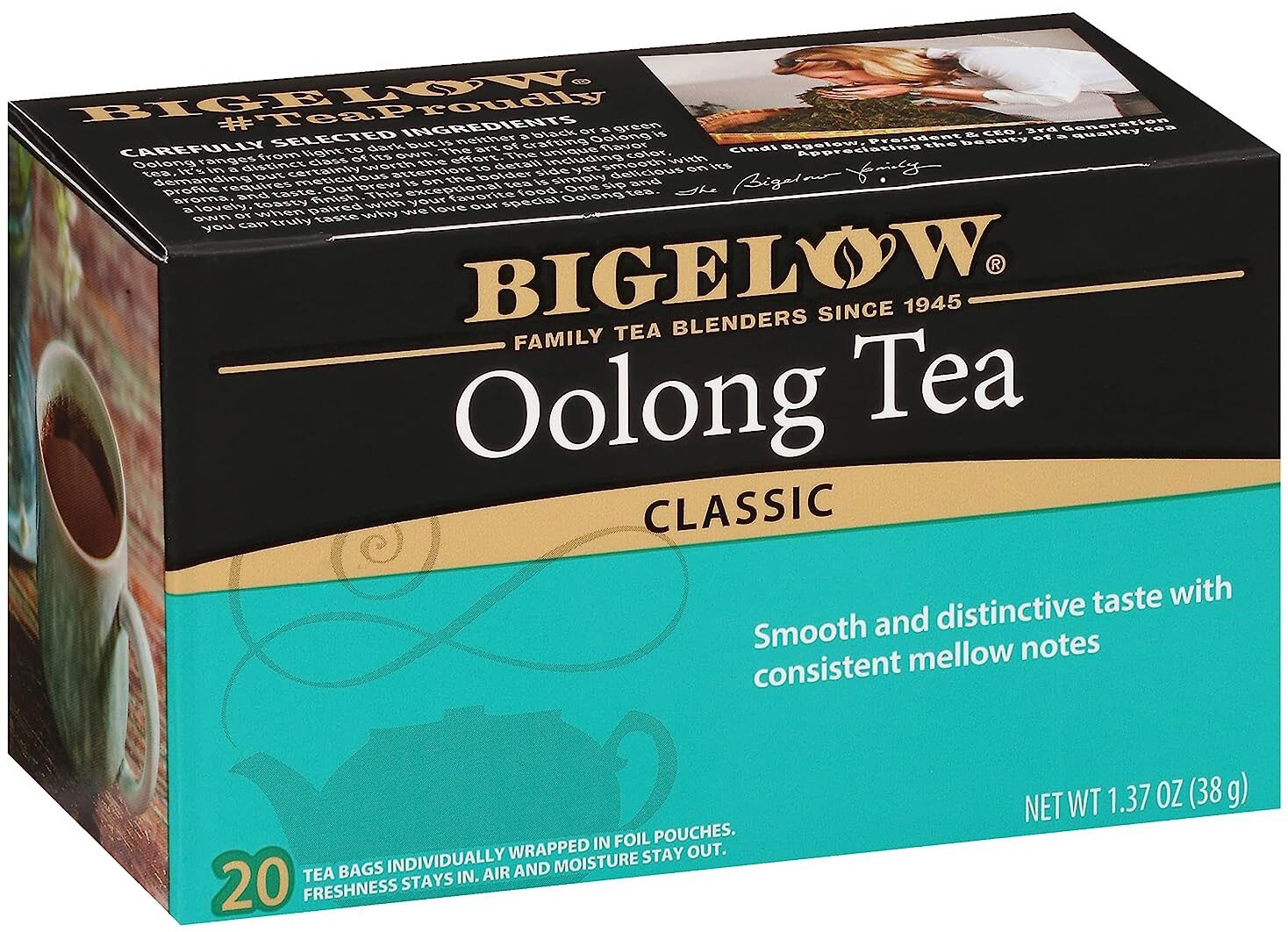 Bigelow Classic Oolong Tea – 20 tea bags