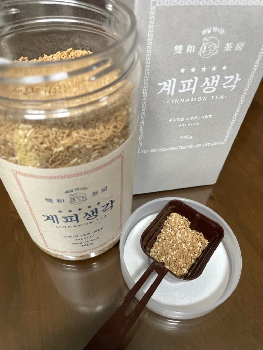 Korean Sujeonggwa Premium Cinnamon Ginger Punch Tea 340g 11.99 fl oz.