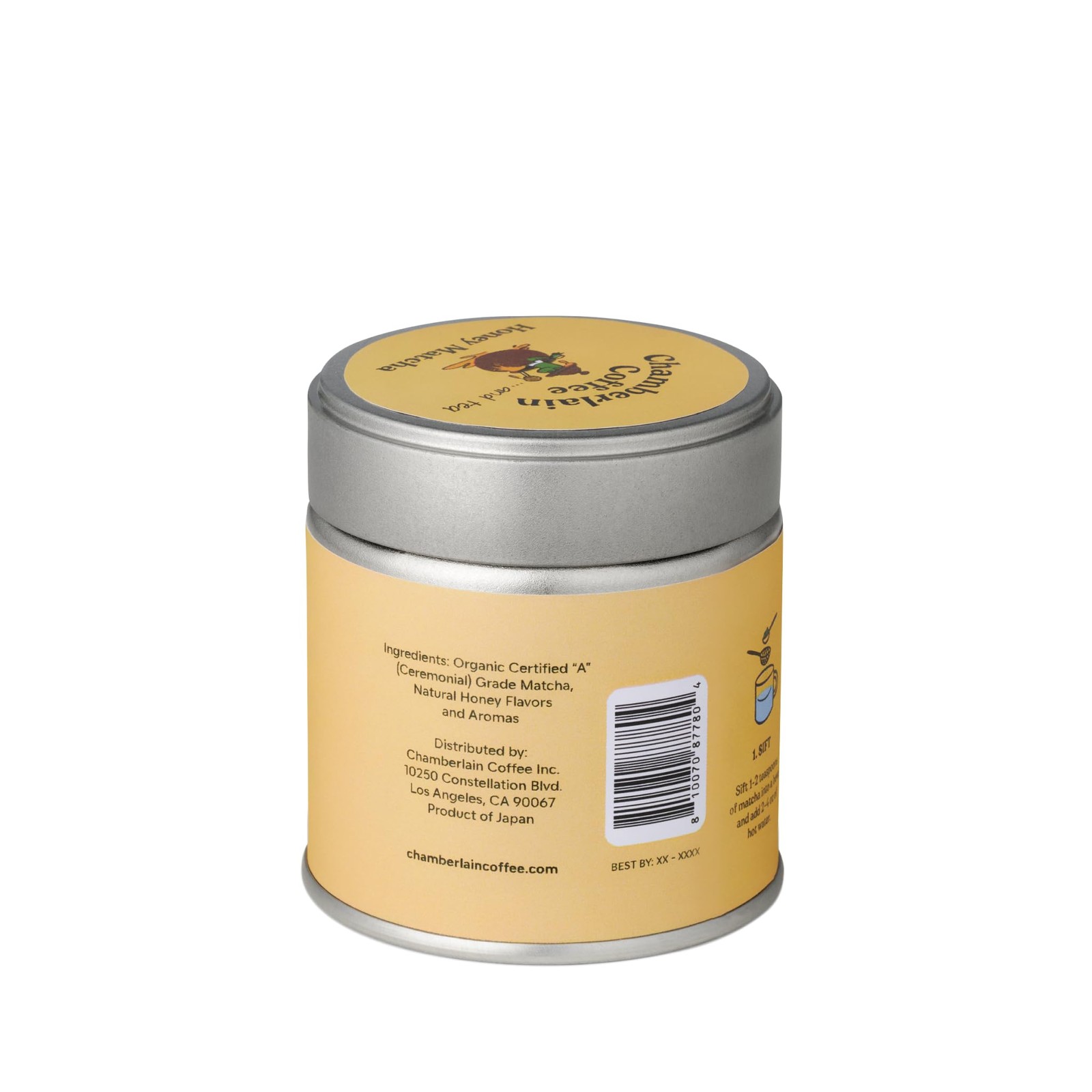 Honey Matcha Ceremonial Grade Green Tea Powder – Antioxidant Rich, L Theanine…