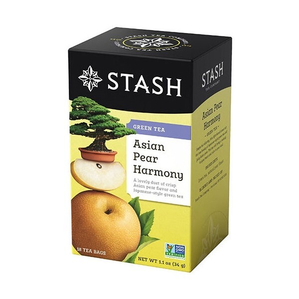 Stash Asian Pear Harmony Green Tea – 18 tea bags