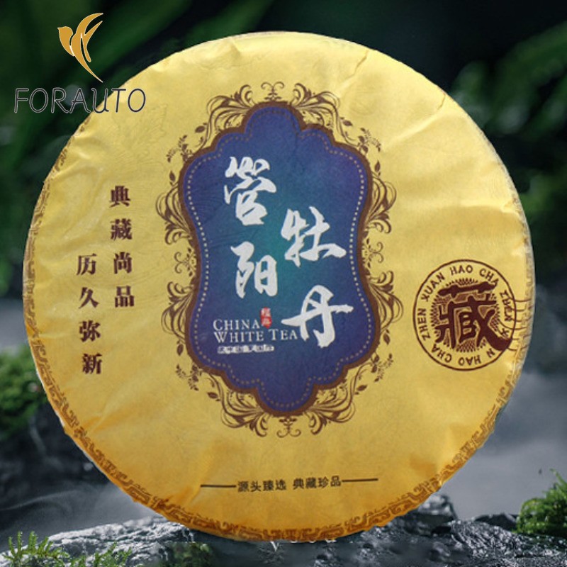 100g Fuding White Tea 2023 Guan Yang Special Grade White Peony Mini Tea Cake