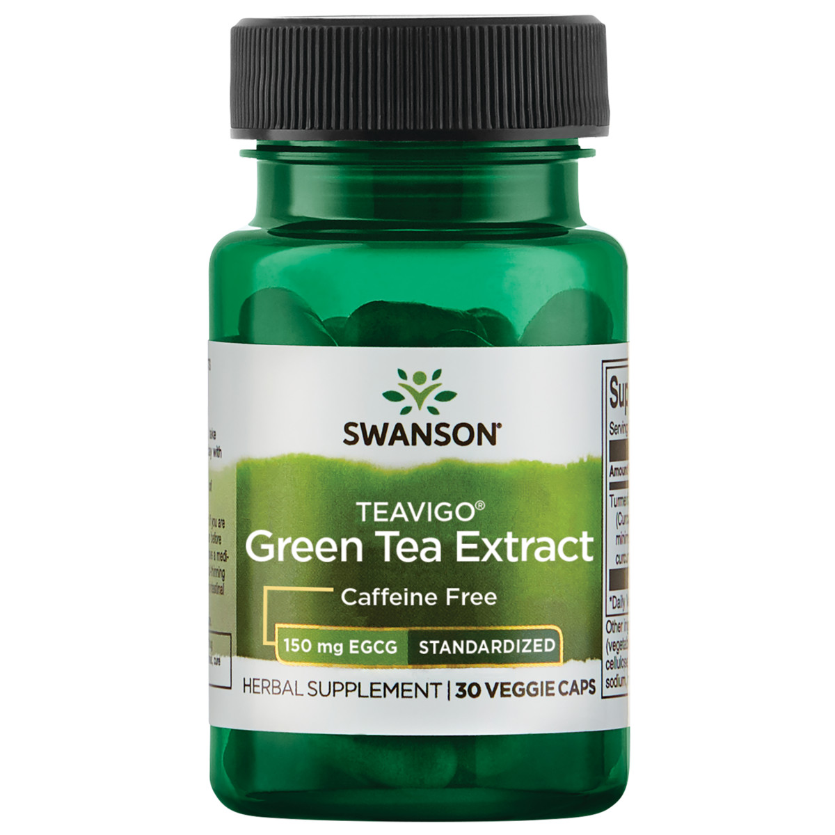 Swanson Teavigo Green Tea Extract 30 Veggie Capsules