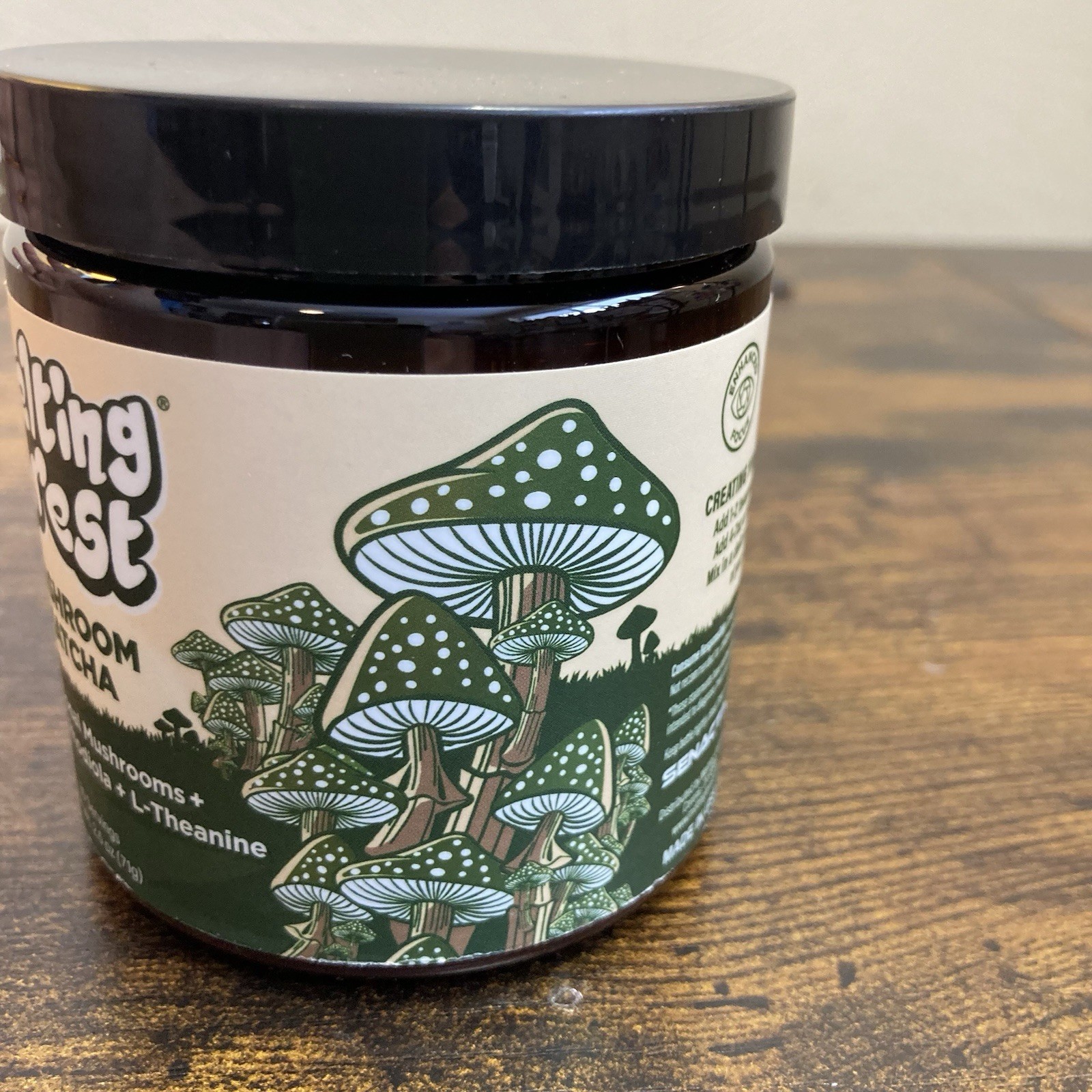 Melting Forest Mushroom Matcha