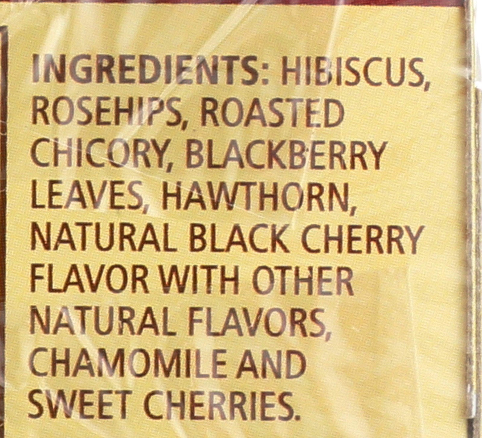 Celestial Seasonings Black Cherry Berry Herbal Tea, 20 20 Count (Pack of 1)