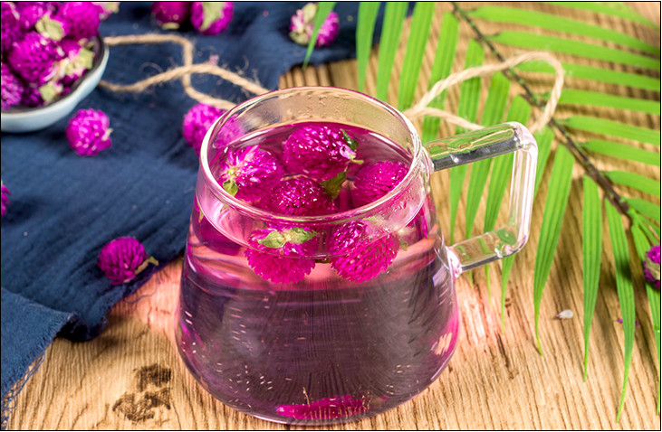 Gomphrena Flower Tea Natural Premium Herbal Tea Drink Healthy Food