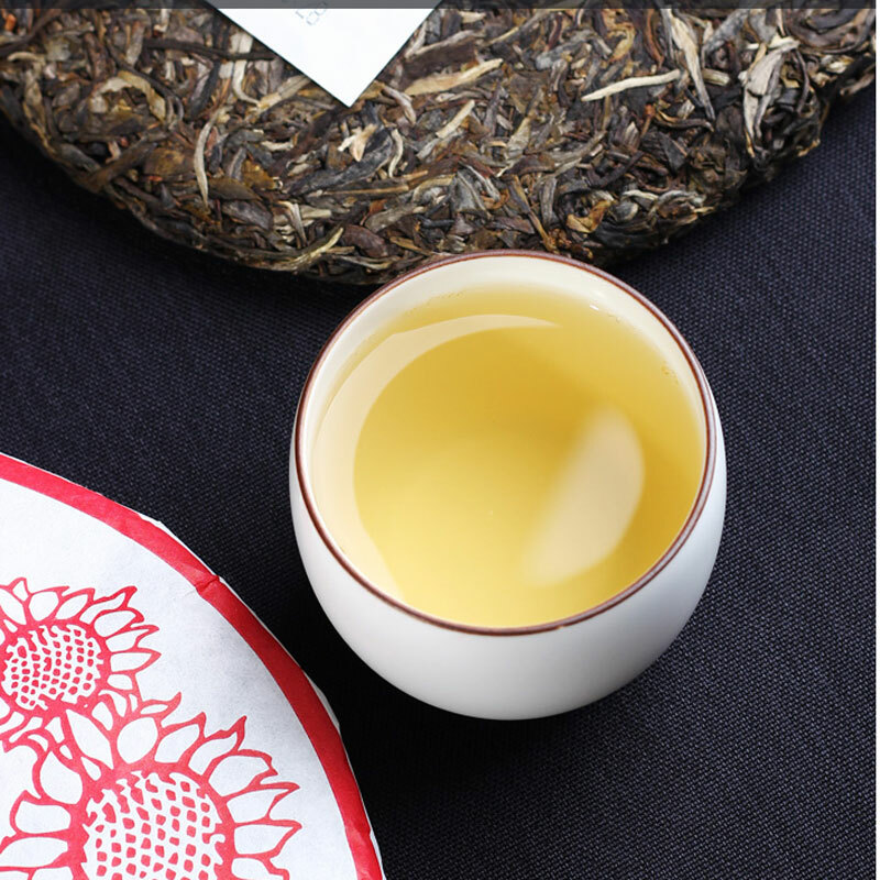 HAIWAN Old Comrade 7548 Pu-erh Tea Cake 2018 357g Raw Puer Lao Tong Zhi 181