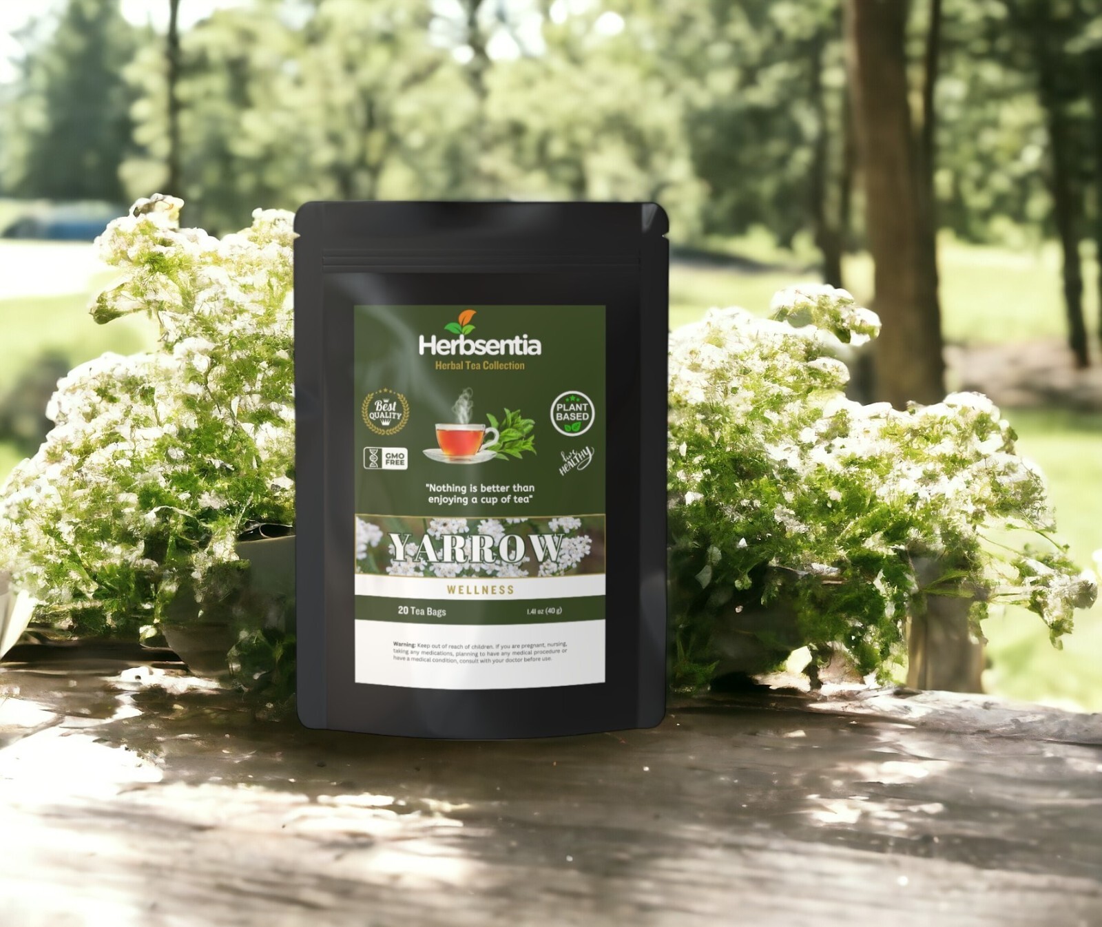 Yarrow Tea – Wellness (Premium)
