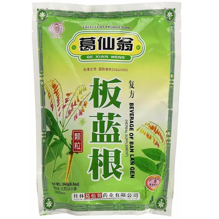 Mixed Herbal Tea – Ban Len Gan, Honeysuckle & Mulberry Chrysanthemum 16 Packets