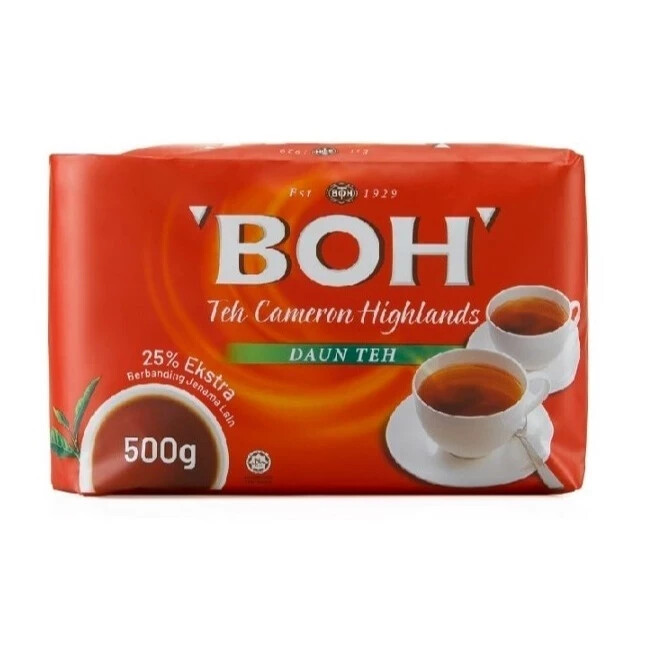 BOH CAMERON HIGHLANDS TEA LEAVE – 250 GM & 500 GM – FREE SHIPPING