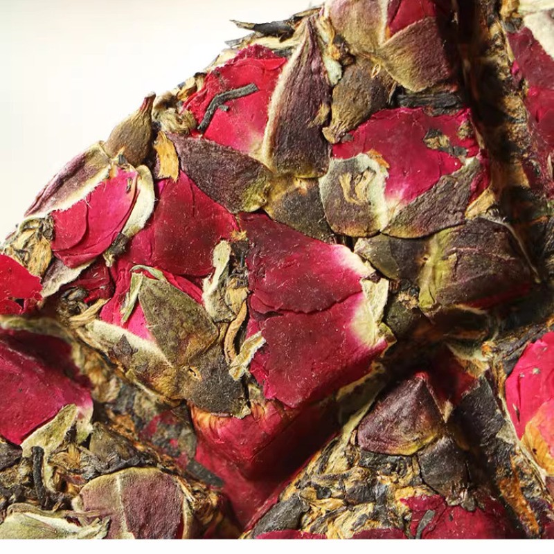 160g Yunnan Double-petaled Rose Black Tea Dianhong Tea Cake Strong Aroma Type