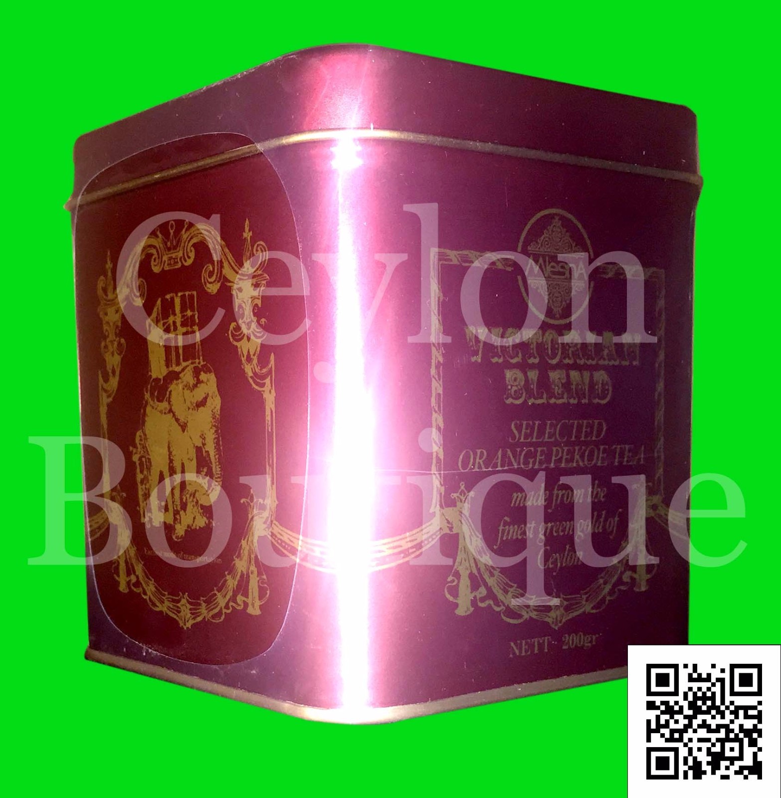 Mlesna Victorian blend selected orange pekoe 400g (14.10oz) Canister