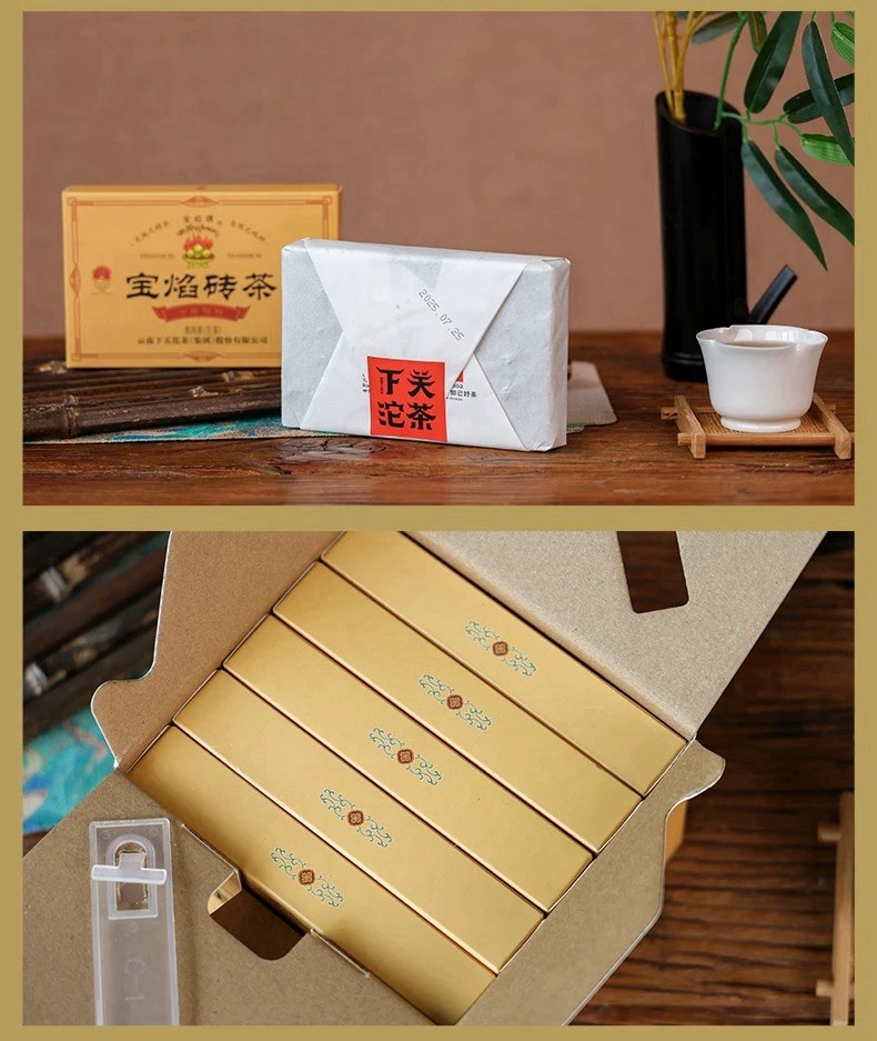 2025 Xiaguan Yunnan Raw Puerh Tea Precious Flame 10 Year Aged Puer Tea 250g 下关