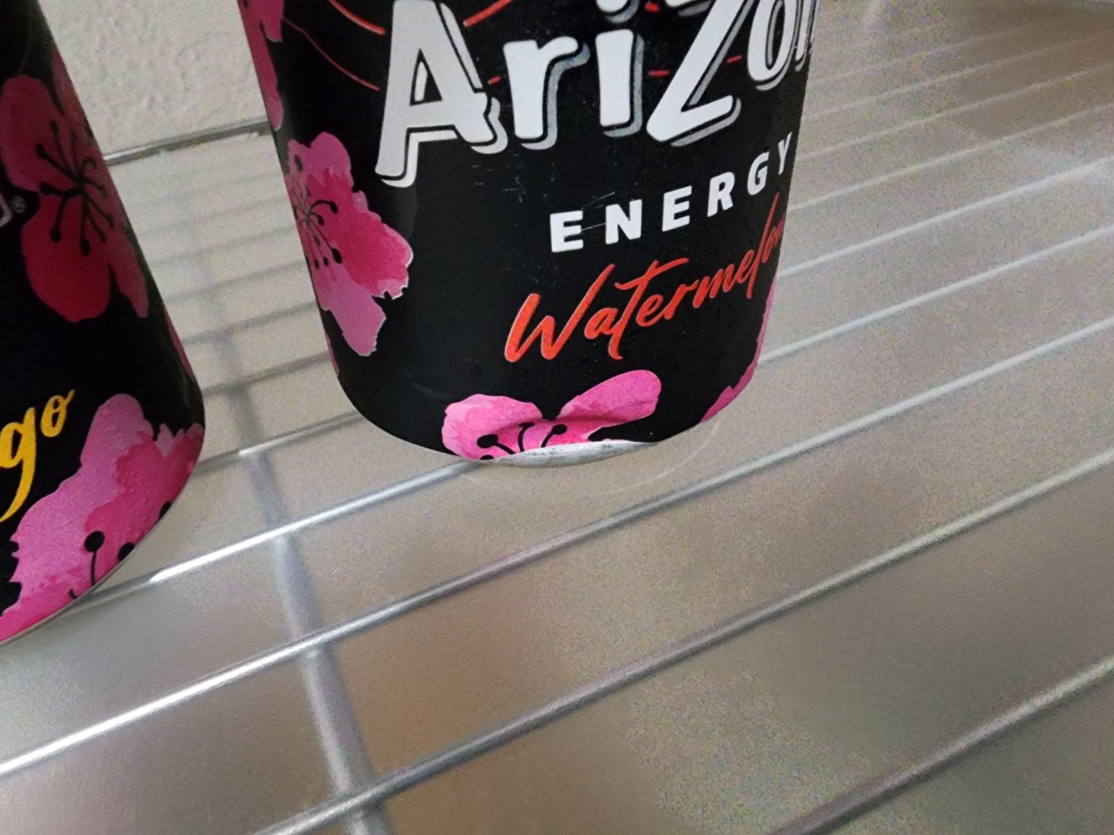 AriZona Tea Energy – Mucho Mango & Watermelon – 500mL *Collectible Cans*