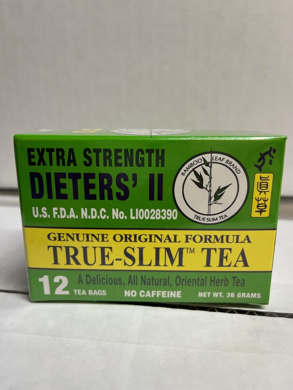 Bamboo Leaf Extra Strength Dieters’ II True-Slim Tea – Malva Verticellata