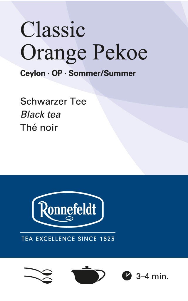 Ronnefeldt Loose Leaf Tea – Ceylon Orange Pekoe (Classic Orange Pekoe) – 100 g