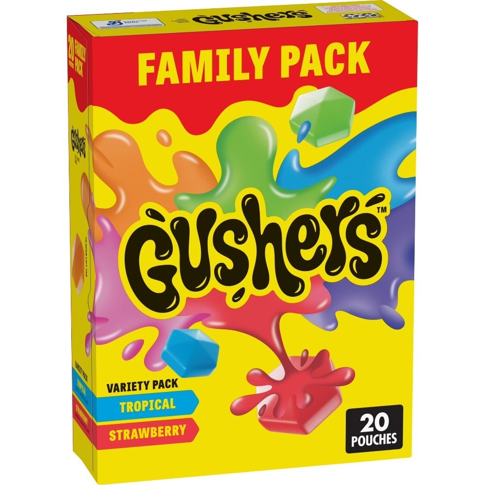 Gluten Free Tropical Strawberry Fruit Snacks Variety Pack 60 Pouches
