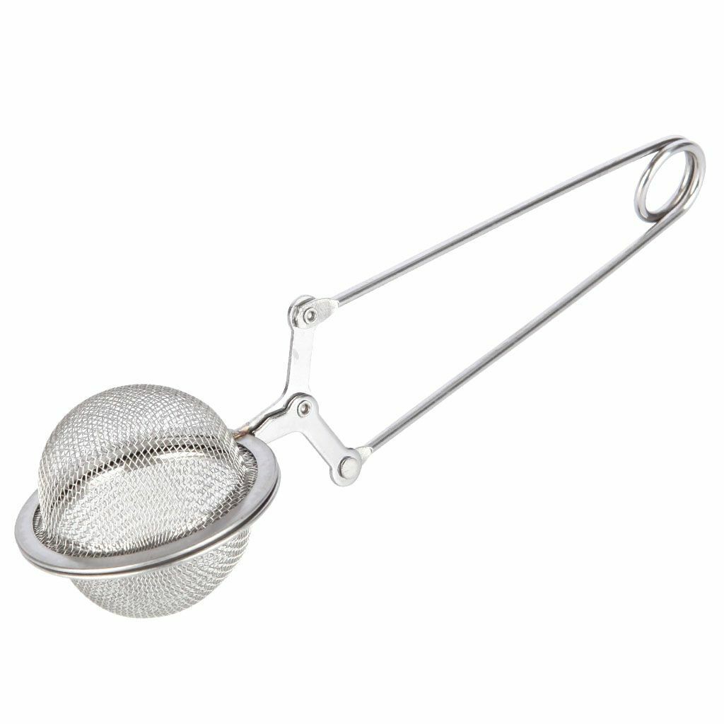 Tea Infuser Ball Mesh Loose Leaf Herb Strainer Stainless Steel Secure Locking
