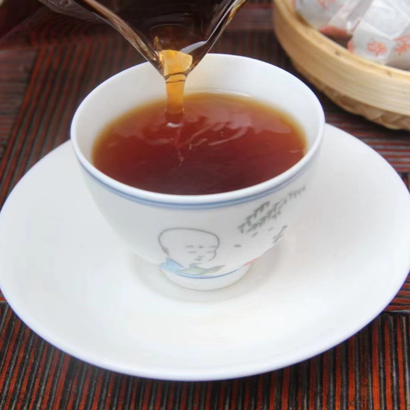 Haiwan Old Comrade CHEN XIANG Mini TuoCha Premium Puer Pu-erh Ripe Pu’er Tea