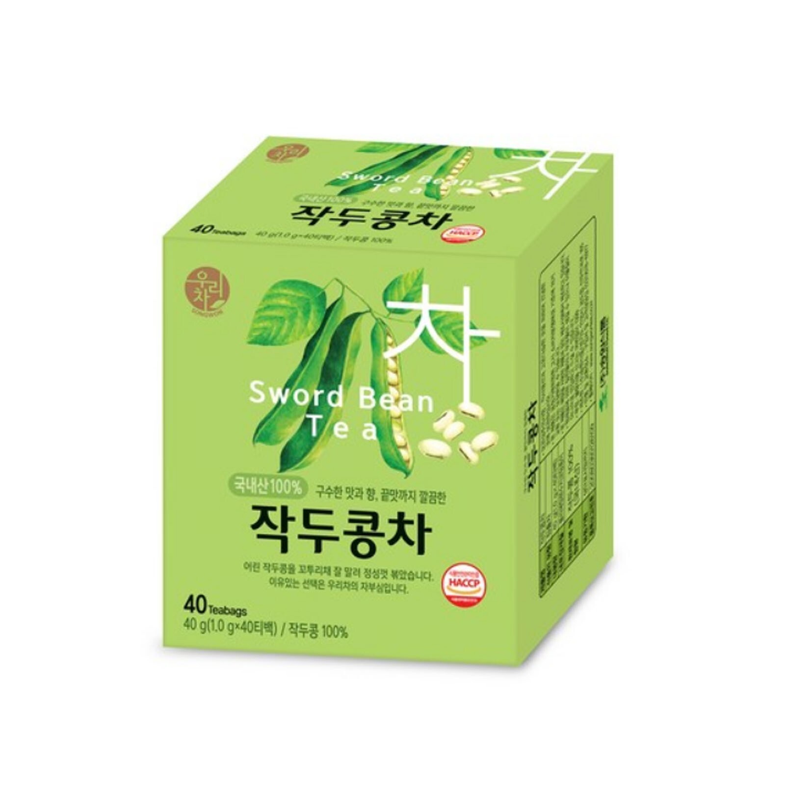 Korean Songwon Sword bean tea 40 Tea bag Free Shipping wt Tracking