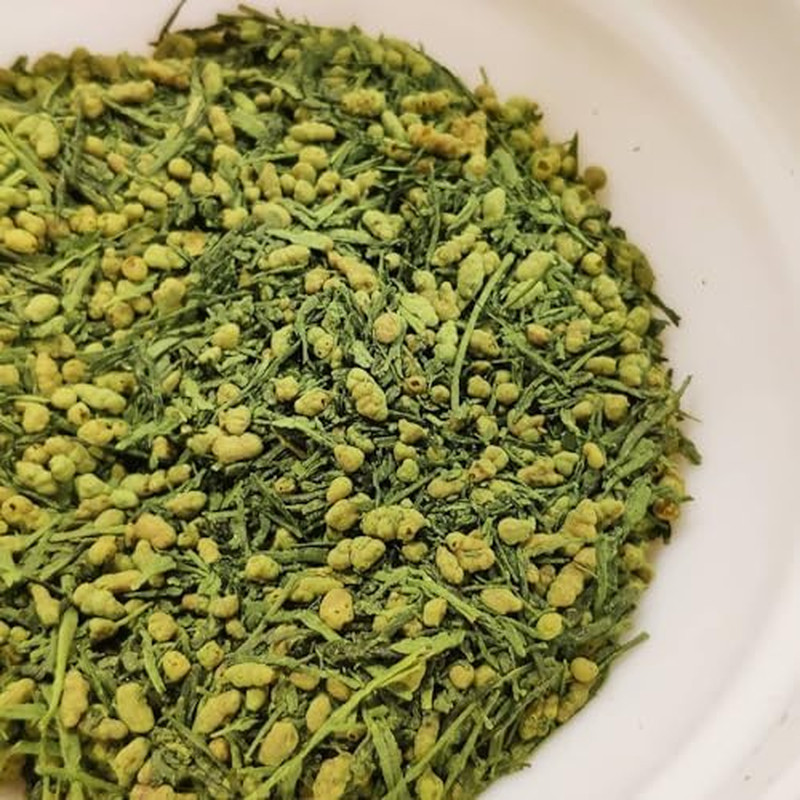 Organic Japanese Genmaicha with Matcha Green Tea Loose Leaf – Premium Whole Leaf