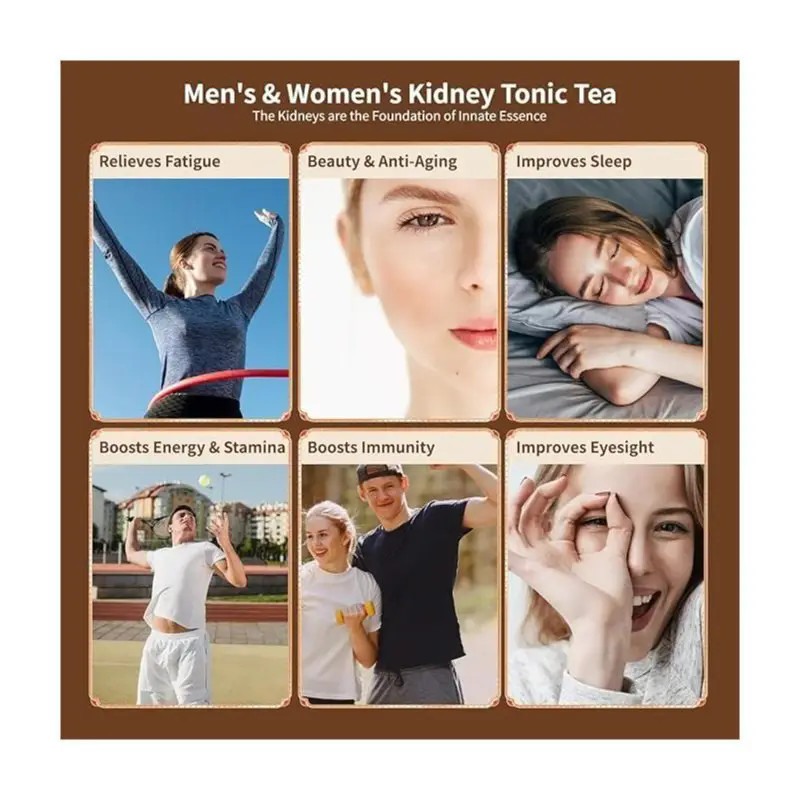 Dandelion Wolfberry Tea, Kidneys & Liver Health, Seven Natural Herbal Ingredient