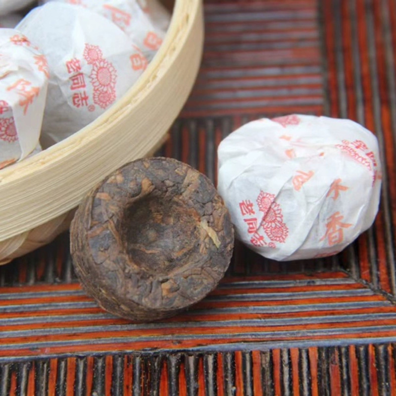 Haiwan Old Comrade CHEN XIANG Mini TuoCha Premium Puer Pu-erh Ripe Pu’er Tea