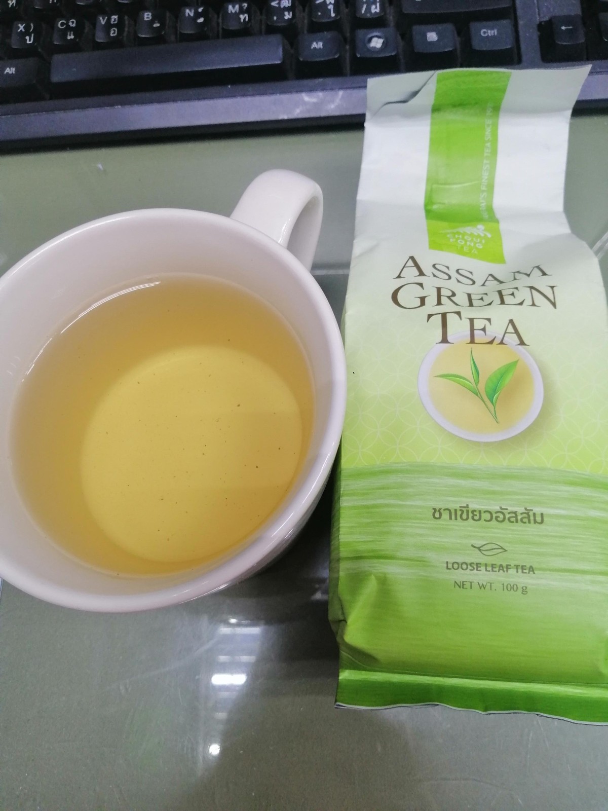 2x Choui Fong Assam Green Tea 100g – Bright and Mild Green Tea