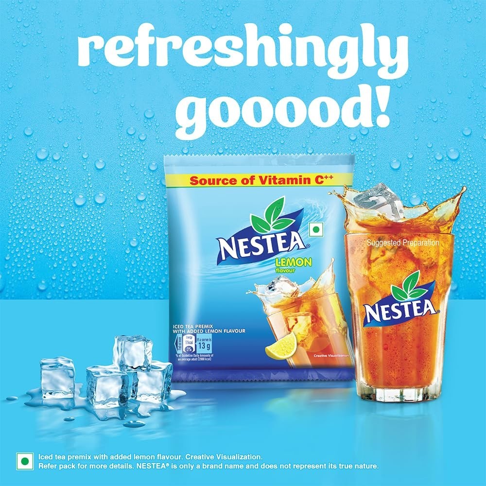 Nestea Powder Instant Iced Tea Refreshingly Good Taste Lemon Flavour 400g