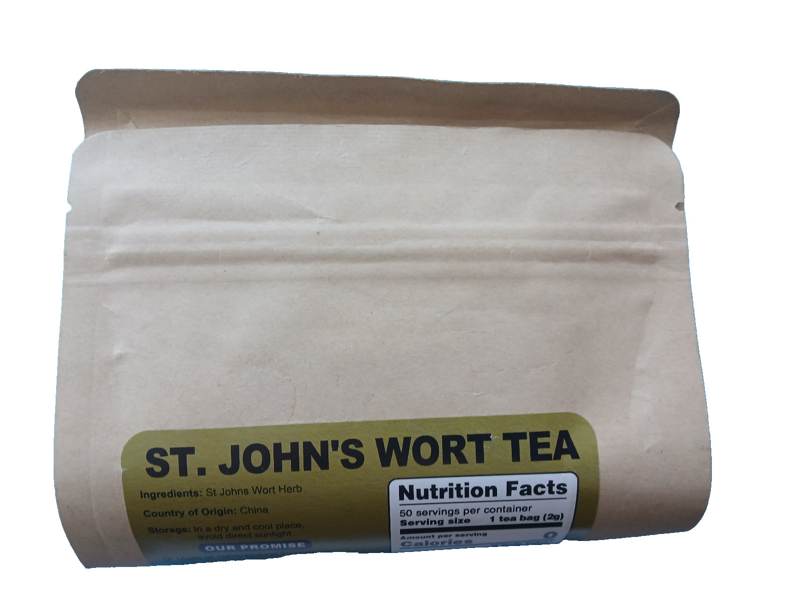 St. John’s Wort Tea – 4 ounces – Resealable Bag