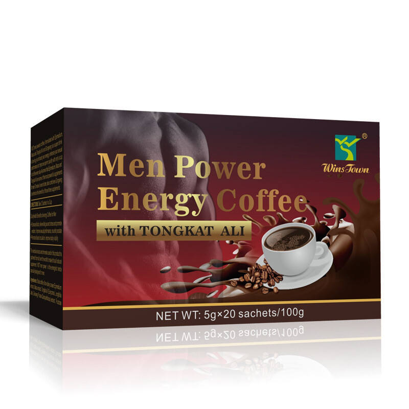 Ginseng Coffee Maca Coffee Men Power Energy Coffee Active Instant Black Coffee