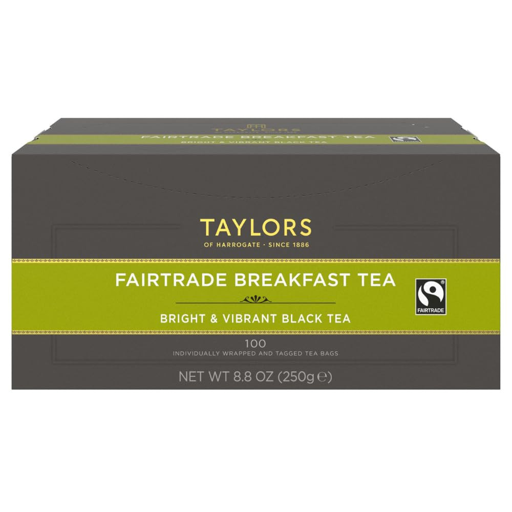 Earl Grey, Black Tea, Individually Wrapped Bags, 100 Count (Pack of 1), Fragrant