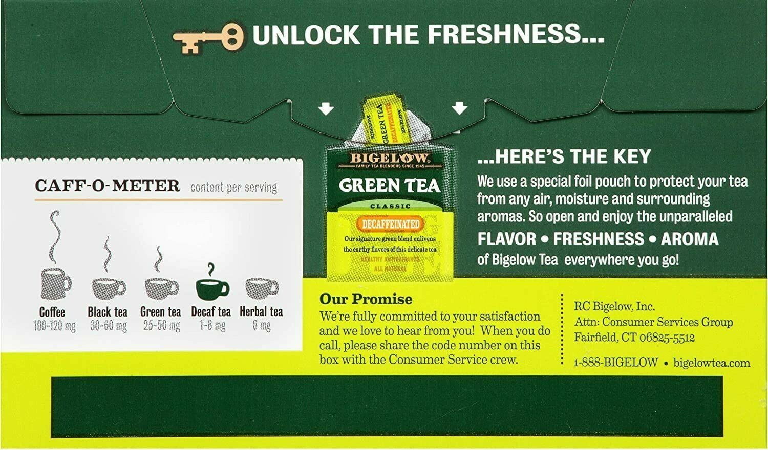 Lot Bigelow Green Tea Classic Decaf 120 Bag Brew Instant Easter Spring FreeShip